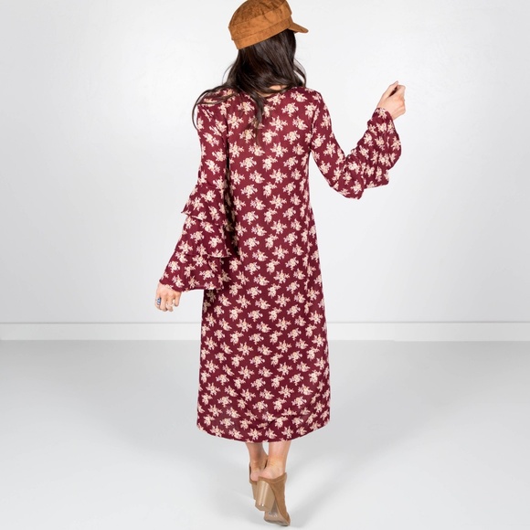 Charlotte Ruffle Dress - Picture 3 of 4